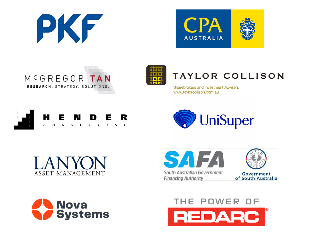 Adelaide Business School Awards Sponsor Logos