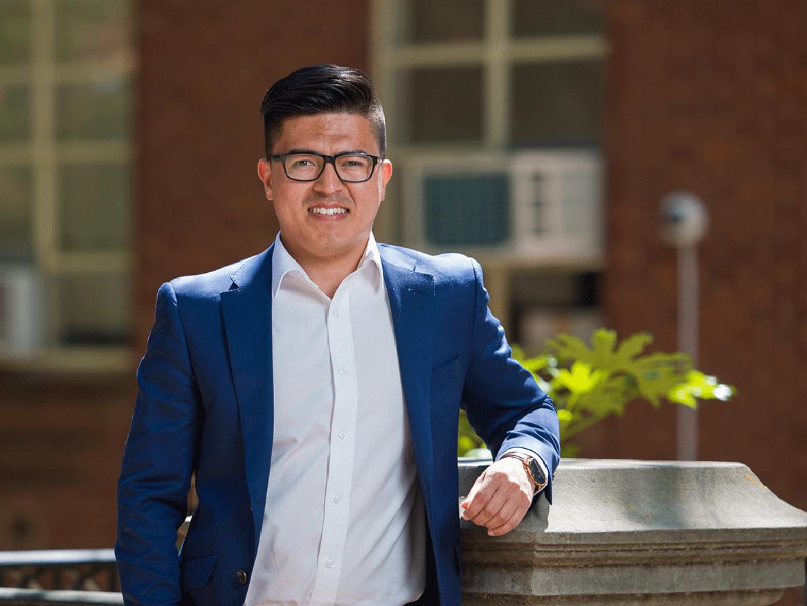 Business postgraduate student